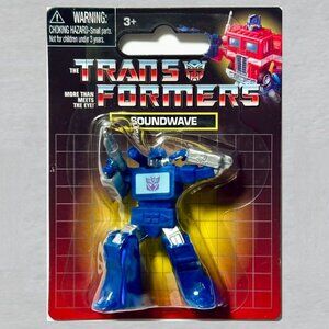 Transformers Soundwave Mini Figure BLUE